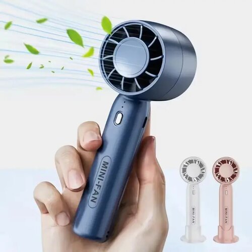  Set 2 USB punjiva ručna ventilatora sa 3 brzine PLAVA Slike