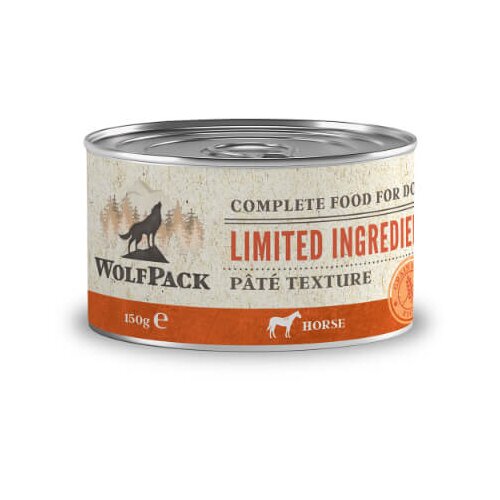 WolfPack limited ingredient adult - konj 150 g Cene