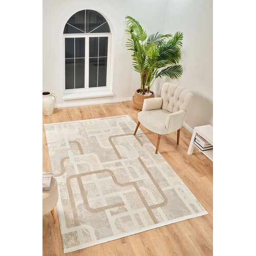 Conceptum Hypnose tepih Boyut By002, 120x200 cm, krem-bijeli Cijene