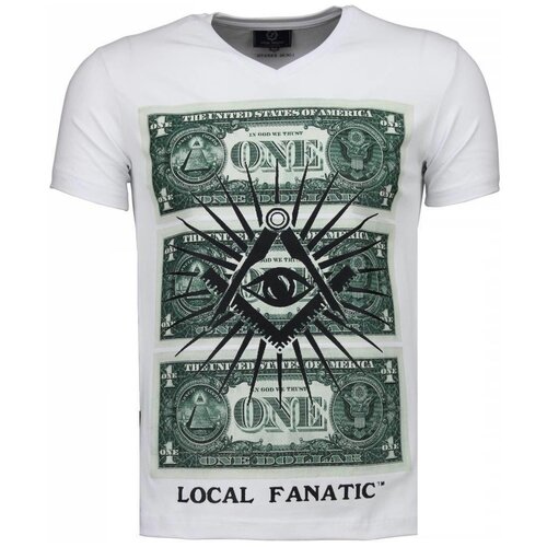 Local Fanatic Majice s kratkimi rokavi 13962347 Bela Cene