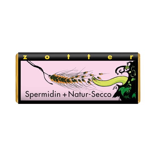 BIO čokolada - &amp;quot;Spermidin + Natur-Secco&amp;quot; Slike