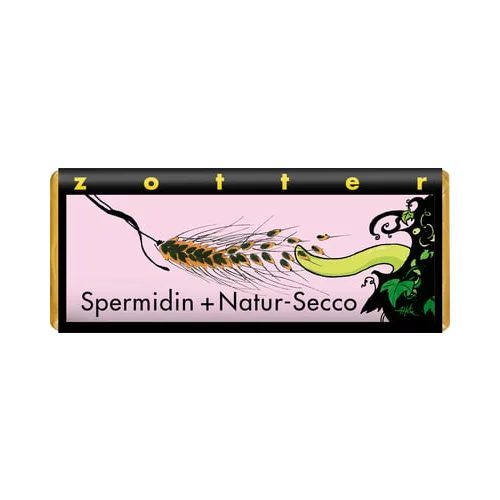 BIO čokolada - "Spermidin + Natur-Secco"