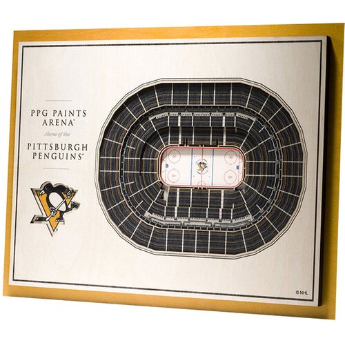  Pittsburg Penguins 3D Stadium View slika Cene