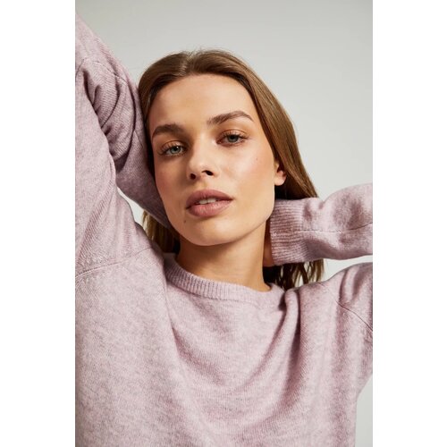 Marisse Women's Sweater Z-Sw-4510 Pink Mel Cene