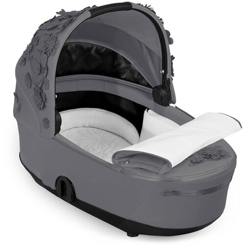 Cybex ko&amp;scaron;ara za novorođenče mios&amp;trade; lux fashion edition simply flowers dream grey Slike