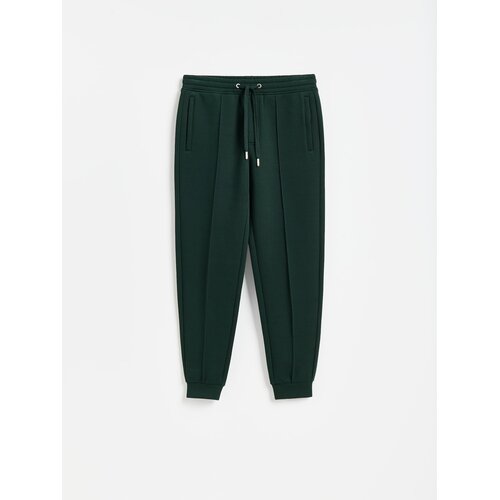 Reserved MEN`S TROUSERS - tamnozeleno Cijene