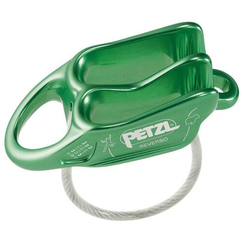 Petzl varovalna naprava REVERSO D017AA01 zelena Slike