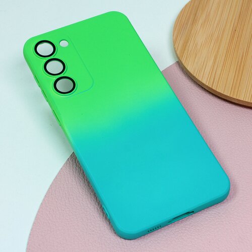Teracell maska rainbow spring za samsung S916B galaxy S23 plus zeleno-svetloplava Slike
