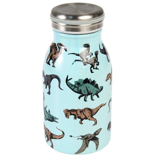 Rex London Svijetlo plava dječja boca od nehrđajućeg čelika 250 ml Prehistoric Land &amp;ndash; Slike