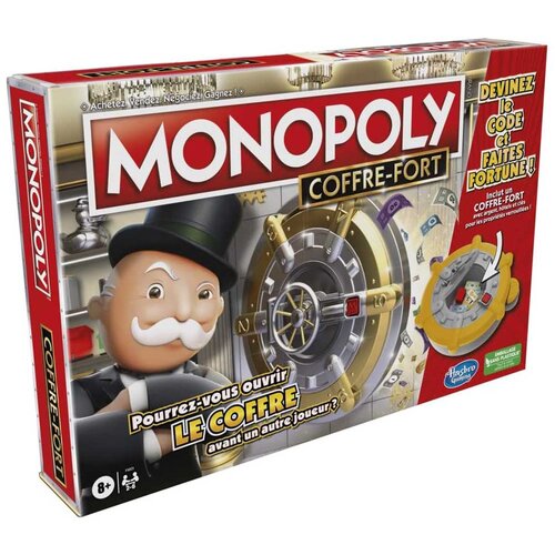Hasbro Namizna igra Monopoly z varnimi 2 do 6 igralci v francoš?ini, Ve?barvno, (21552529) Cene