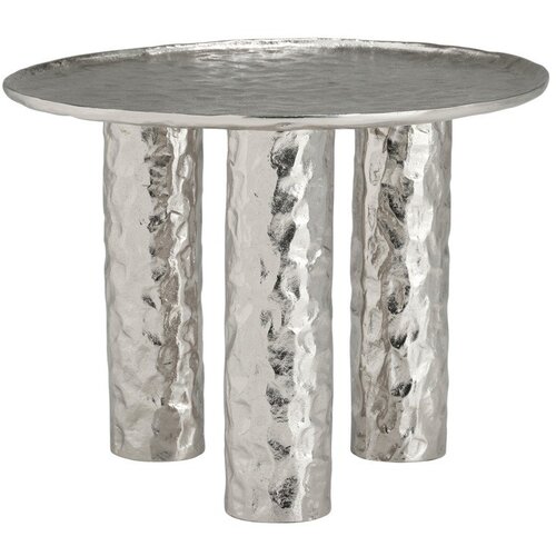 Ellos Home Okrugao stolić za kavu aluminijski u srebrnoj boji &amp;oslash; 60 cm Art &amp;ndash; Slike