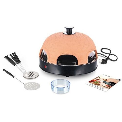 EMERIO PO-115984 pizza maker /oven 6 pizza(s) 1200 W Black, Orange Cijene