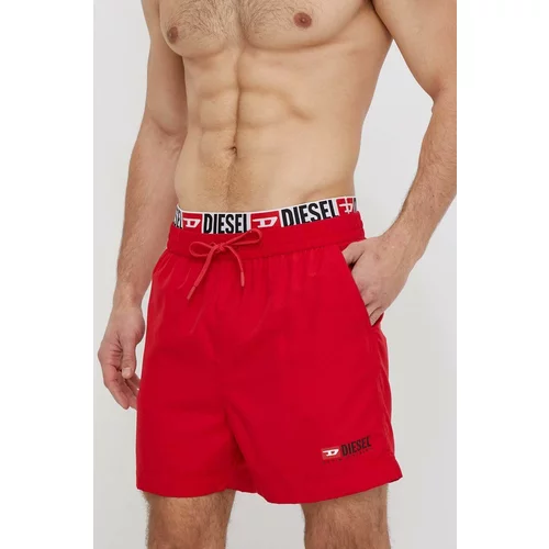 Diesel Kratke hlače za kupanje boja: crvena