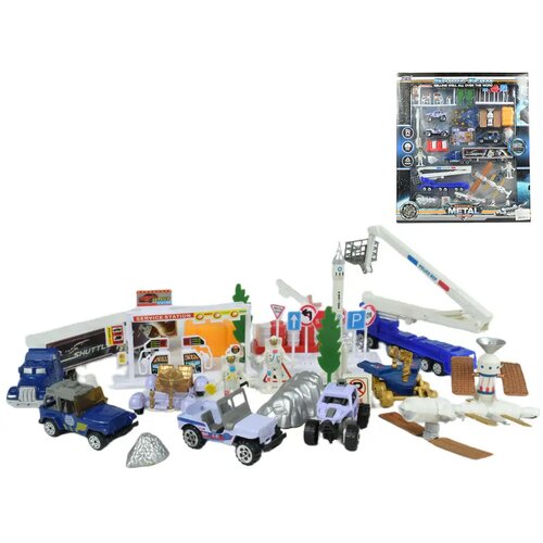 Magic Toys Space Team: Svemirski set igračaka s vozilima, satelitom i dodacima Cijene