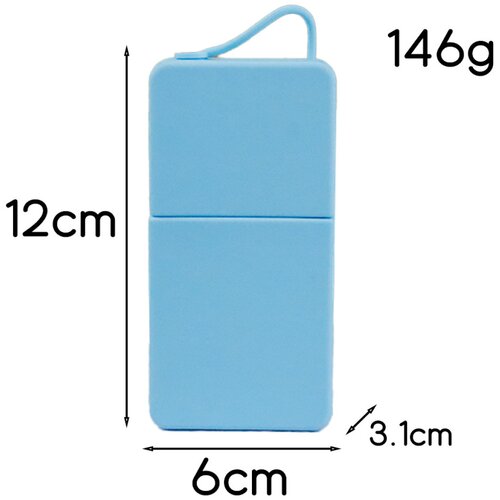 INF Silikonski masažni pripomoček za hlajenje obraza in nego kože LightBlue, (5000490420) Slike