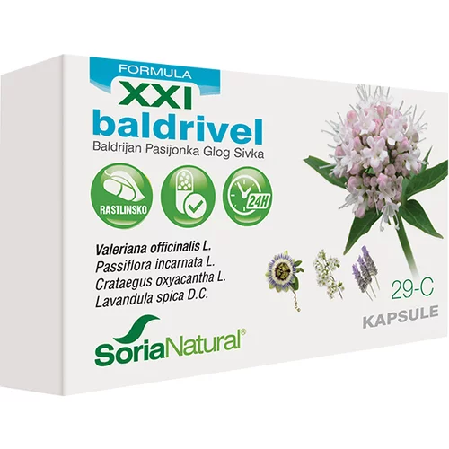  Soria Natural Baldrivel XXI, kapsule s podaljšanim sproščanjem