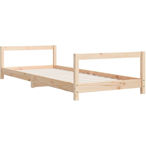  Okvir za dječji krevet 80 x 200 cm od masivne borovine Slike