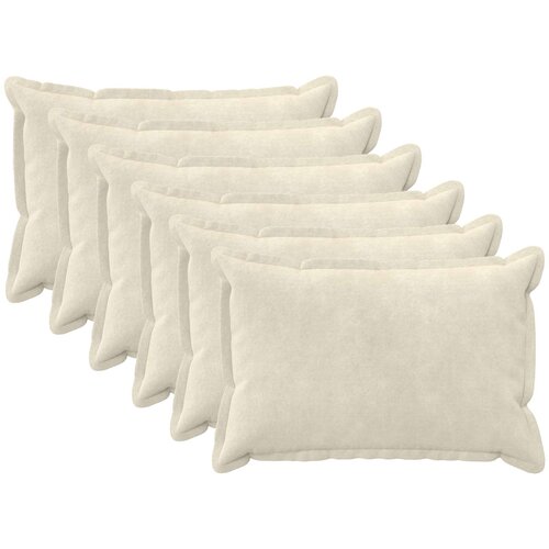  Presvlaka za jastuk 6 pcs HOUTEN Krem 30 x 50 cm Slike