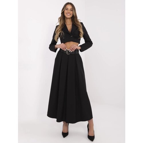 Italy Moda Skirt-MI-SD-88653.89-black Cene