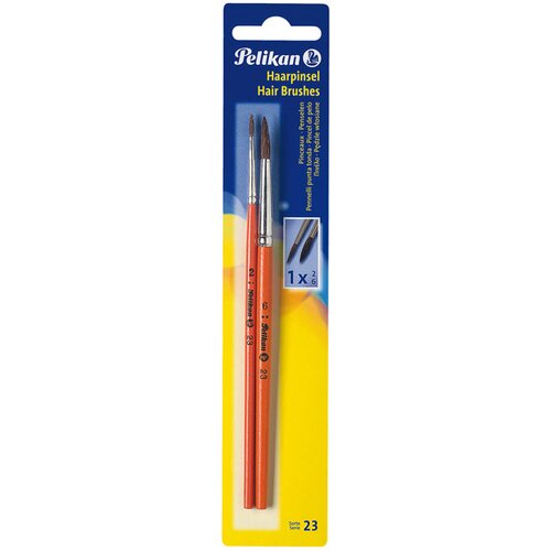 Pelikan Set ploščatih čopičev, št.4 + 8 Cene