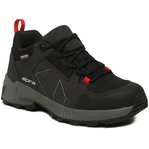 Alpina Trekking čevlji Tracker Low 627E-1 Črna