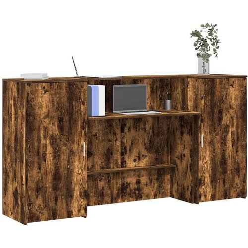  Recepcijski stol 200x50x103 5 cm od konstruiranog drva Cijene