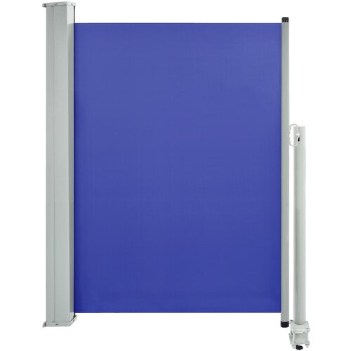Maison Chic Zložljiva stranska tenda - Senčniki za teraso 100x300 cm modra, (22041292) Cene