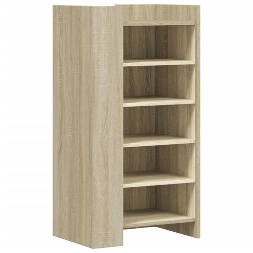 Maison Chic Omarica za obutev - Kopa za čevlje sonoma hrast 52x37,5x100 cm inženirski les, (21776237) Slike