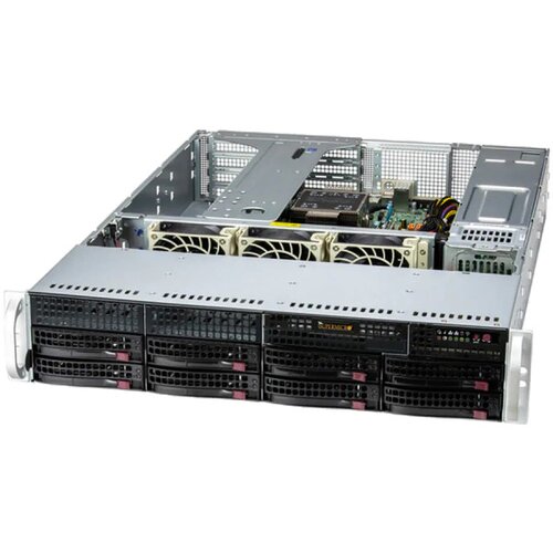 Supermicro SYS-521E-WR, Silver 4514Y, 32GB DDR5, 480GB Boot M.2 NVMe, IPMI BMC, 2x 1GbE BaseT LoM, 1000W Redundant Ti, TPM, QR Rails Set, 3 Cene