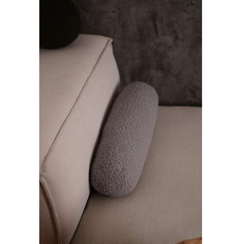 Mioli Decor Dekorativni jastuk Teddy Roller, 50x14x14 cm, Siva Cijene