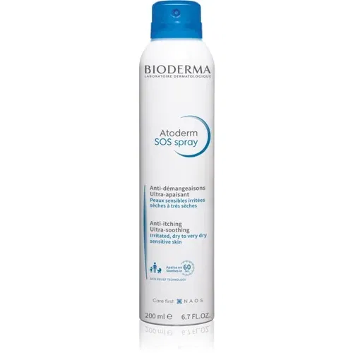 Bioderma Atoderm SOS Spray sprej za telo za razdraženo in suho do zelo suho kožo 200 ml za ženske