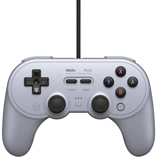 8BitDo Pro 2 žični igralni plo&scaron;ček sive barve Cene
