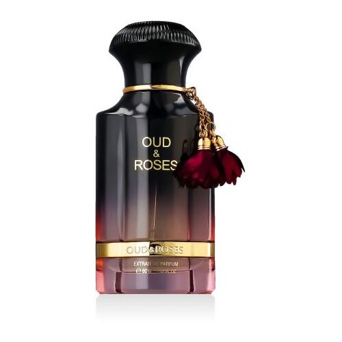 Ahmed Al Maghribi Oud &amp;amp; Roses 60 ml parfemski ekstrakt unisex Slike