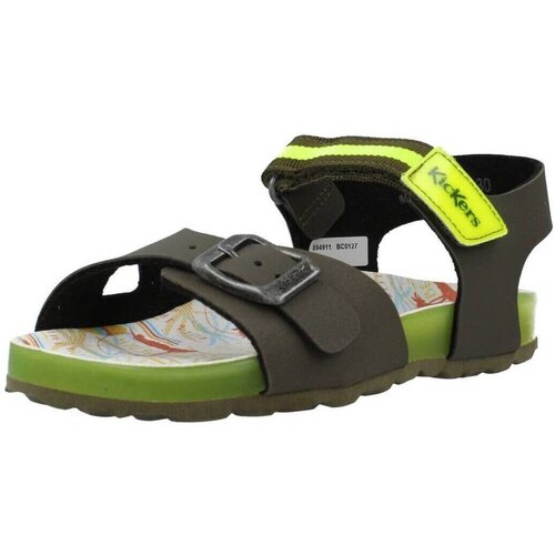 Kickers Sandali &amp;amp; Odprti čevlji SOSTREET Zelena Slike