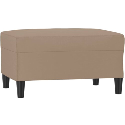  Tabure boja cappuccina 70 x 55 x 41 cm od umjetne kože Slike