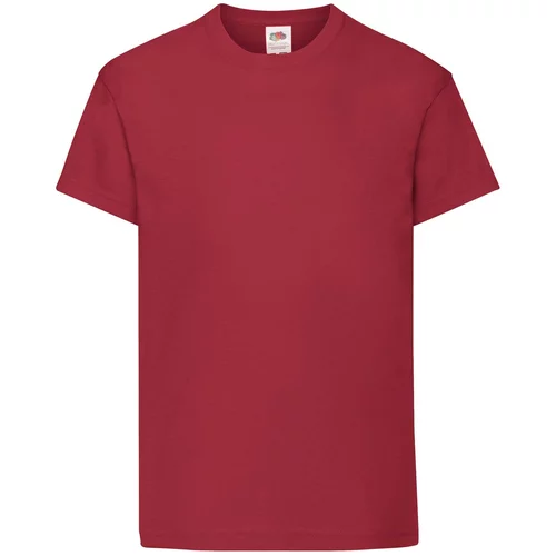 Fruit Of The Loom Red T-shirt for Kids Original