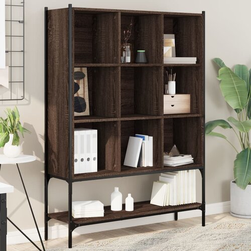 vidaXL Regal za knjige boja hrasta 102x30x141 5 cm konstruirano drvo Cijene