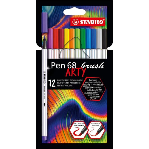 Stabilo Flomasteri Pen 68 Brush 12/1 Slike