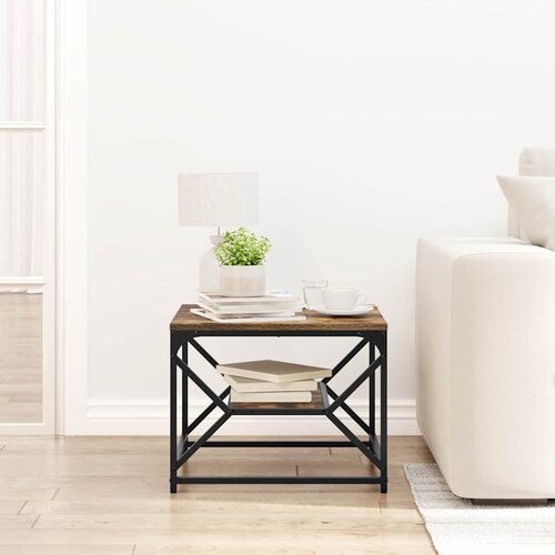  Kava Stol Dimljeni hrast 51 x 50 x 40 cm Slike