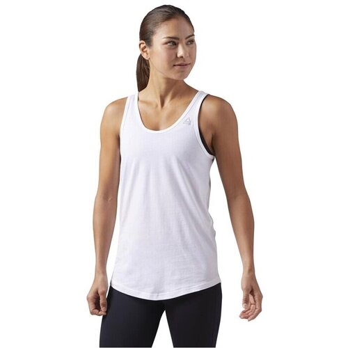 Reebok Majice s kratkimi rokavi Elements Bela Slike