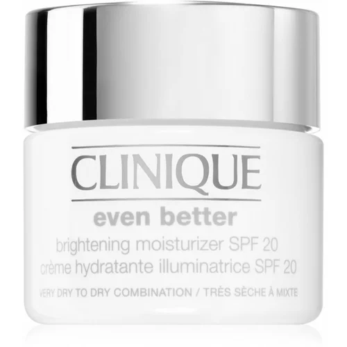 Clinique Even Better™ Brightening Moisturizer SPF20 hidratantna krema za lice SPF 20 50 ml