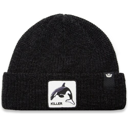 Goorin Bros Kape The Killer Whale Tall Beanie Črna Slike