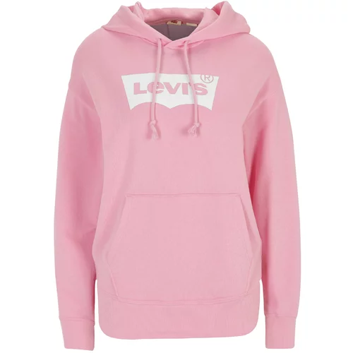 Levi's Sweater majica roza / bijela