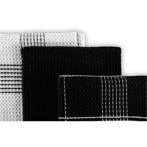 ZicZac Kuhinjska krpa 3 kom 50x76 cm Duo Leno &amp;ndash; Slike