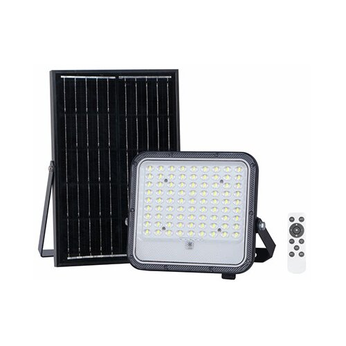 Mitea Lighting LED reflektor crni 50W 6500K IP65 solarni set AL body M452080-C5 Cene