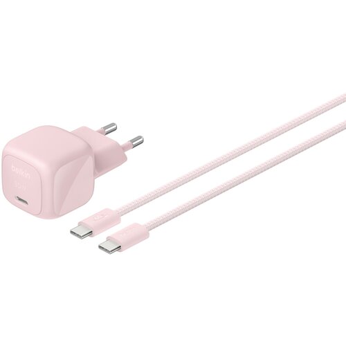 Belkin BOOST Charge USB-C /USB-C 30WLad.PD,bl+Kab.WCA008kq2MPK-B6 Slike