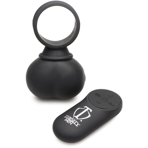 Trinity Men 28X Vibrating Balls Large Black Slike