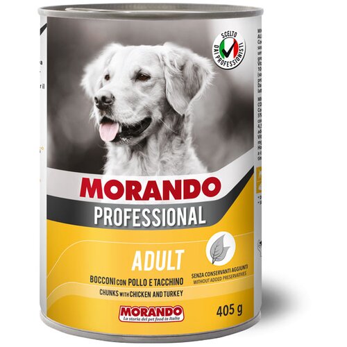 Morando Professional Adult komadići piletina i puretina Slike