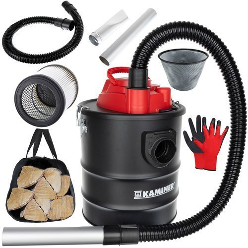 Kaminer industrijski usisivač za kamin 15L za pepeo 1200W + vrećica za ogrjev Slike