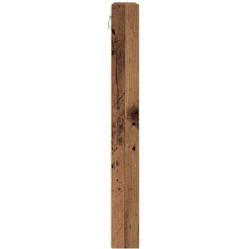  Ormar za izlaganje s policom Zidne Staro drvo 100 x 8,5 x 75 cm Slike